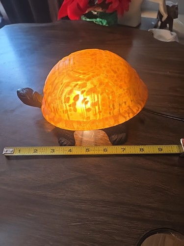 Vtg turtle lamp - vtg,